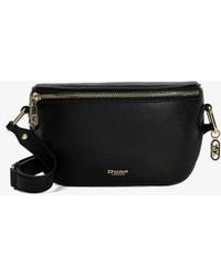 Dune - Dent Small Logo-debossed Faux-leather Cross-body Bag - Lyst