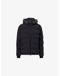 Sandbanks - Hooded Logo-Patch Puffer Jacket - Lyst