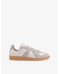 adidas - Bw Army Leather And Suede Trainers - Lyst