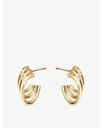 Shaun Leane - Bound Size 2 18Ct Hoop Earrings - Lyst