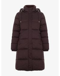 Phase Eight - Yasmine Removable-Hooded Padded Puffer Coat - Lyst