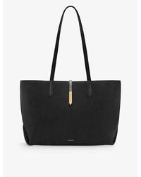 DeMellier London - The Tokyo Grained-leather Tote Bag - Lyst