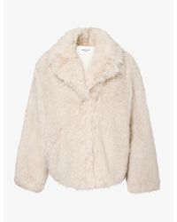 Weekend by Maxmara - Short Faux Fur Jacket - Lyst