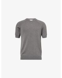 Raith - Riera Raglan-Sleeve Knitted T-Shirt - Lyst