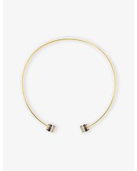 Boucheron - Quatre Classique 18Ct- - Pvd And 0.62Ct Diamond Choker Necklace - Lyst