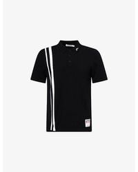 J.Lindeberg - 30Y Wallis Woven-Knit Polo T-Shirt - Lyst