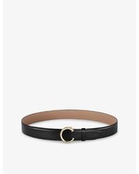 Cartier - Panthère De Large Buckled Leather Belt - Lyst
