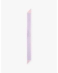 Prada - Printed Silk Tie - Lyst