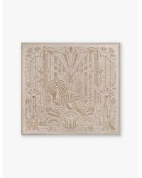 Cartier - Panthère Art Deco Wool, Silk And Cashmere-Blend Shawl - Lyst