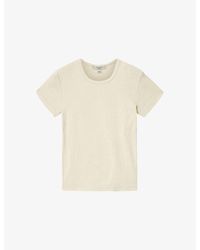 AllSaints - Stevie Slim-Fit Cotton-Jersey T-Shirt - Lyst