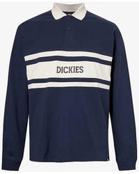 Dickies - Yorktown Striped Cotton-jersey Polo Shirt - Lyst
