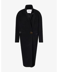 DARKPARK - Magda Sartorial Longline Cashmere And Wool Coat - Lyst