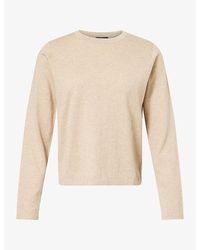 Rails - Round-Neck Cotton-Blend T-Shirt - Lyst