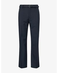 Dries Van Noten - Preston Straight-Leg Wool Trousers - Lyst