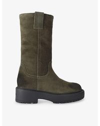 Steve Madden - Ruckus Suede Boots - Lyst
