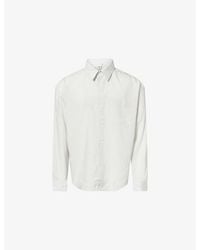 FRAME - Striped Pyjama Long-Sleeve Woven Shirt - Lyst