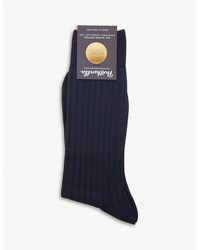 Pantherella - Sea Island Organic Cotton Sock - Lyst