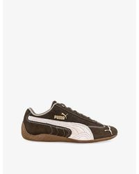 PUMA - Speedcat Og Suede Low-Top Trainers - Lyst