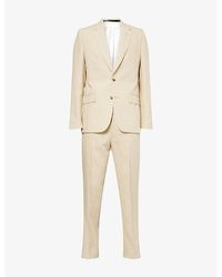 Paul Smith - Single-Breasted Linen Suit - Lyst