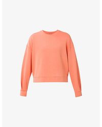Sweaty Betty - Sand Wash Cloudweight Round-Neck Stretch-Woven Sweatshirt - Lyst