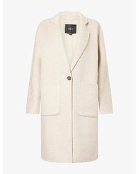 Rails - Everest Relaxed-Fit Wool-Blend Coat - Lyst
