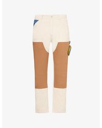 Market - Tural Workstation Painter Five-pocket Regular-fit Straight-leg Cotton Trousers - Lyst