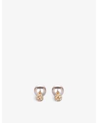 La Maison Du Couturier - Ivar 18Ct- And Diamond Earrings - Lyst