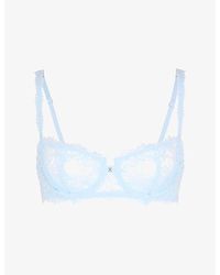 Savage x Fenty - Romantic Corded Lace Unlined Balconette Bra - Lyst