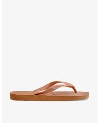 Havaianas - Top Logo-Embossed Rubber Flip-Flops - Lyst