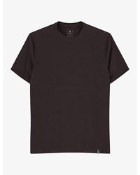 BOGGI - Short-Sleeved Branded-Tab Stretch-Cotton T-Shirt - Lyst