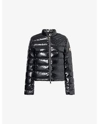 Moncler - Papillon Funnel-Neck Short Down Jacket - Lyst