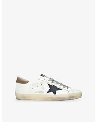 Golden Goose - Super Star 11657 Leather Trainers - Lyst