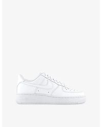 Nike - Air Force 1 '07 Low-Top Leather Trainers - Lyst