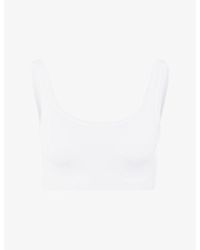 Hanro - Touch Feeling Stretch-Jersey Crop Top - Lyst