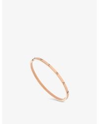 BVLGARI - B.Zero1 18Ct Rose- Bracelet - Lyst