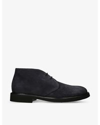 Doucal's - Panelled Lace-up Suede Chukka Boots - Lyst