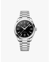 Omega - 220.10.41.21.01.002 Seamaster Aqua Terra Steel Automatic Watch - Lyst