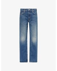 Mother - The Reifler Straight-Leg Denim Jeans - Lyst
