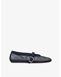Alaïa - Ballerina Mesh Ballet Flats - Lyst