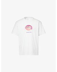 Nike - Printed Short-Sleeves Cotton-Jersey T-Shirt - Lyst