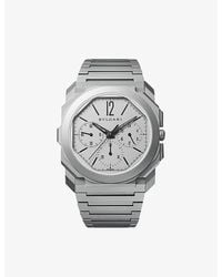 BVLGARI - Octo Finissimo Automatic Watch - Lyst