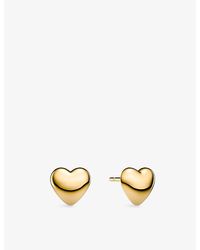 Sif Jakobs - Julia Piccolo 18Ct-Plated Sterling- Stud Earrings - Lyst