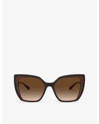 Dolce & Gabbana - Dg6138 Square-frame Nylon Sunglasses - Lyst
