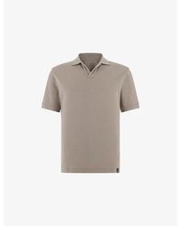 BOGGI - Jacquard Pima-Cotton Polo Shirt - Lyst