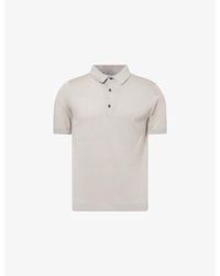 John Smedley - Adrian Sea Island Cotton Polo Shirt - Lyst