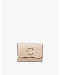 Cartier - Panthère C De Leather Bifold Wallet - Lyst