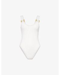 4th & Reckless - Cala Crinkle-texture Swimsuit - Lyst