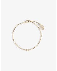 Cartier - D'amour Extra Small 18ct Yellow-gold And Diamond Bracelet - Lyst
