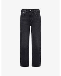 Citizens of Humanity - Delfina Straight-Leg Stretch-Denim Jeans - Lyst