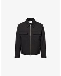 NN07 - Alban Zip-Up Showerproof Jacket - Lyst